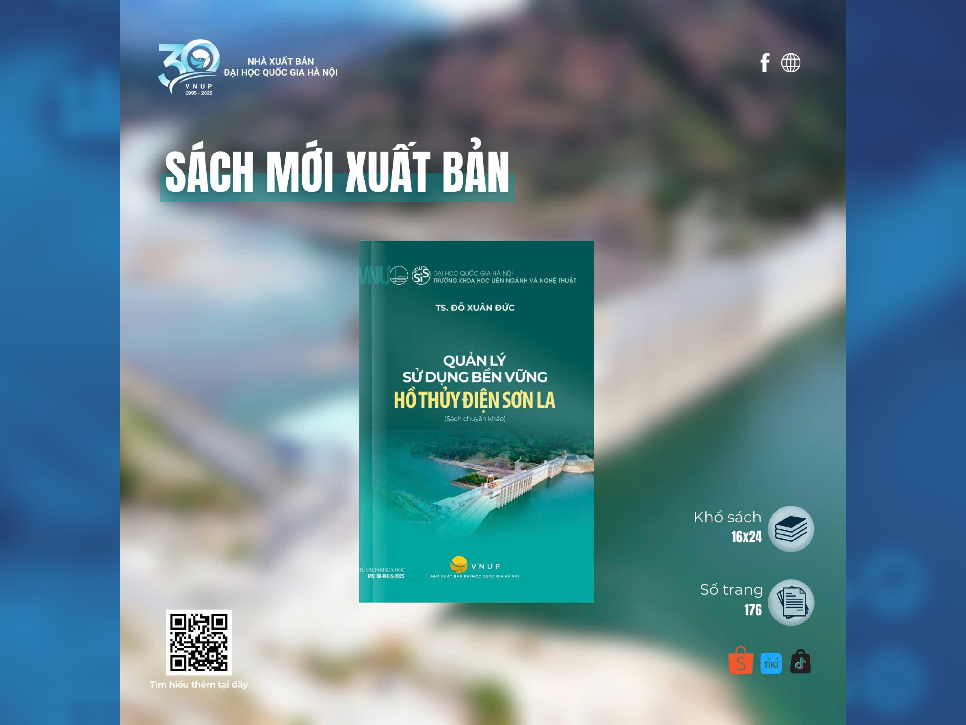 Ra mắt sách chuyên khảo "Quản lý sử dụng bền vững hồ Thủy điện Sơn La"
